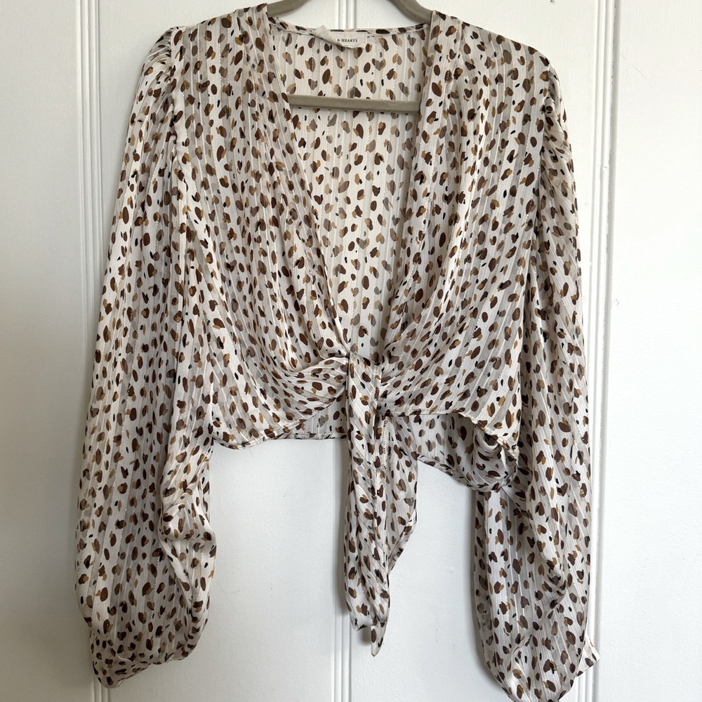 Saints & Hearts Cheerah Boho Top, One Size